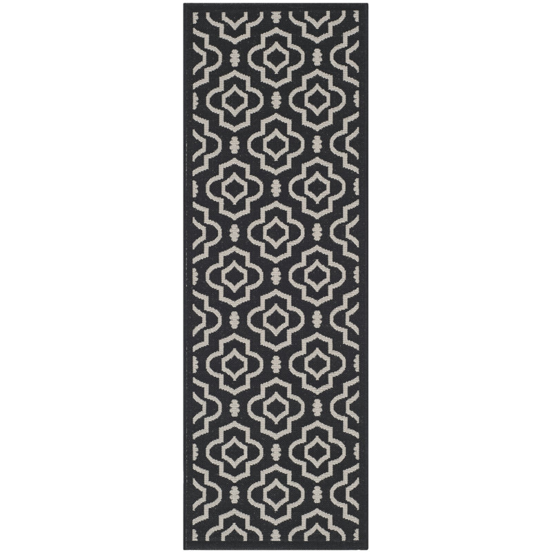 Herefordshire Performance Geometric Indoor/Outdoor Area Rug, Runner 2'3" x 10'