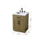 Meuble-lavabo simple 24 po Ahner-2052783550