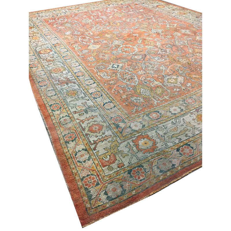 Antique One-of-a-Kind 12'2" X 15'2" Area Rug