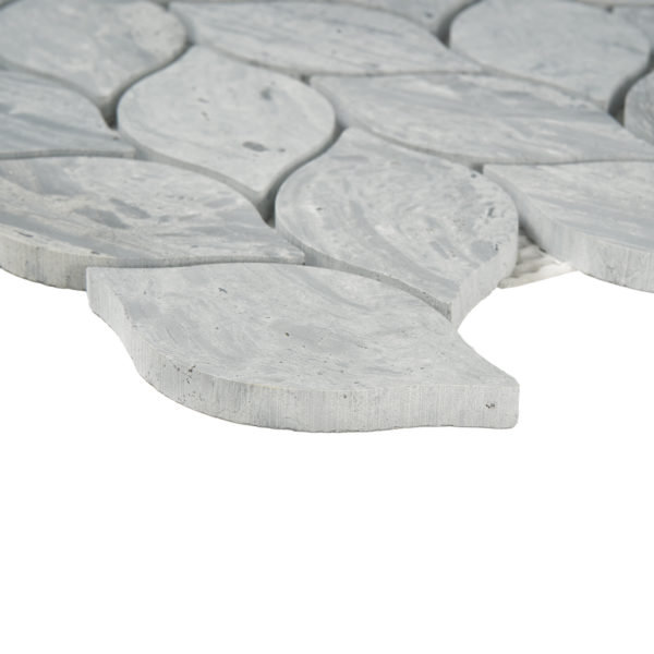 Mosaïque de feuille bleue Driftwood