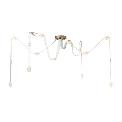 SNAPS Large LED Pendant - Leather