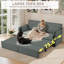 2 Seater Fabric Sofa Bed-13171669