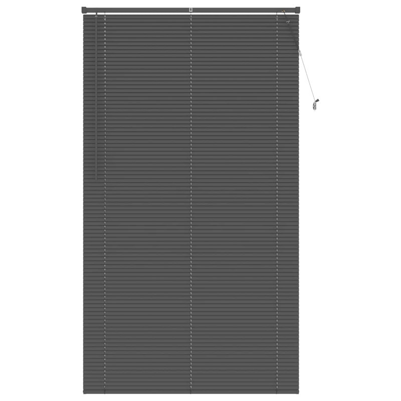 Venetian Blind, 110cm W x 213cm L, Silver Grey