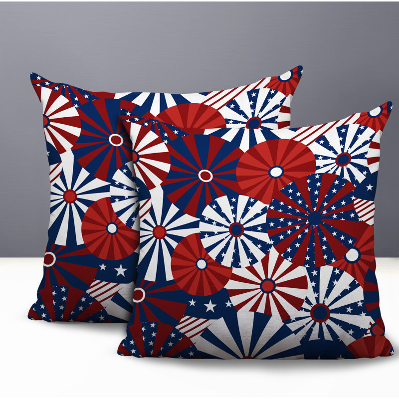 Coussin réversible intérieur / extérieur 2 ensembles Sovereignty, 20x20, Navy Blue