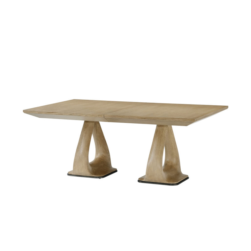 Essence Solid Oak Dining Table, Blonde