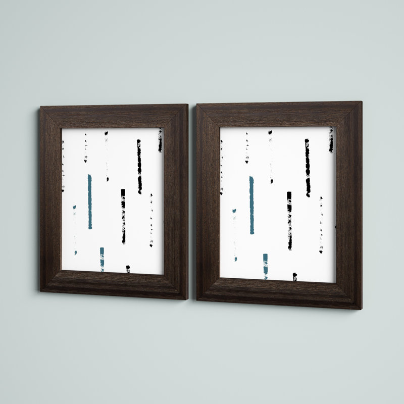 Ensemble de 2 cadres muraux Winstead, 16 po x 20 po
