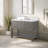 Lunnete 48'' Freestanding Single Bathroom Vanity with Engineered Stone Top