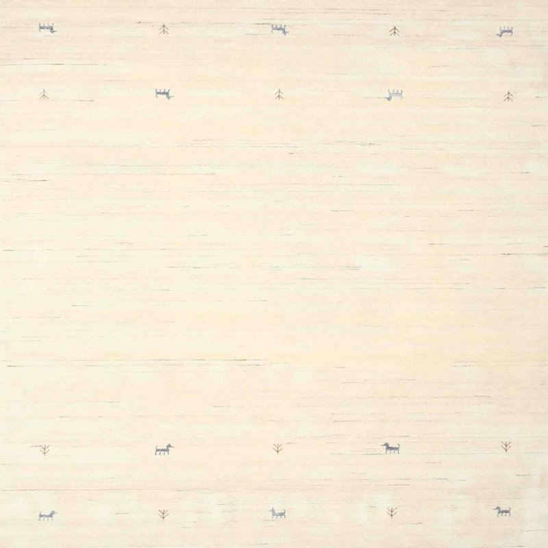 Tapis crème Jetta, Carré 8 pi