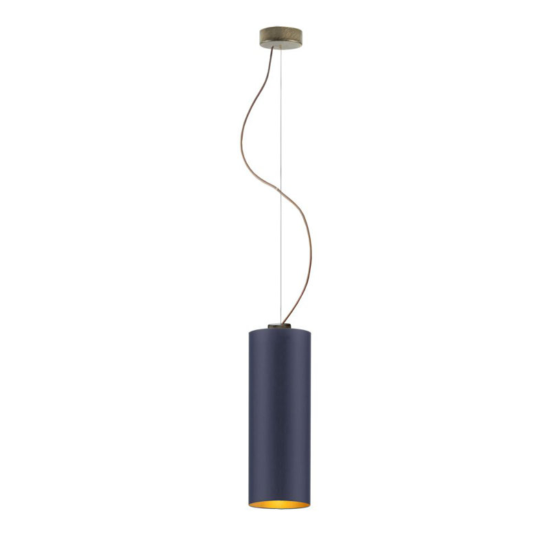 Ricki 1 - Light Single Pendant, Brown, Dark Grey