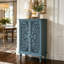 Armoire de rangement d'appoint de style champêtre