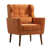 Orange Chenille/Brown