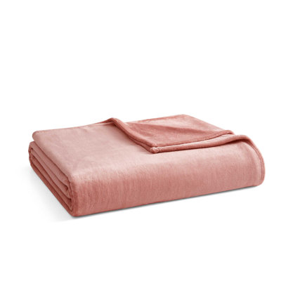 Couverture réversible unie Martha Stewart Bedford
