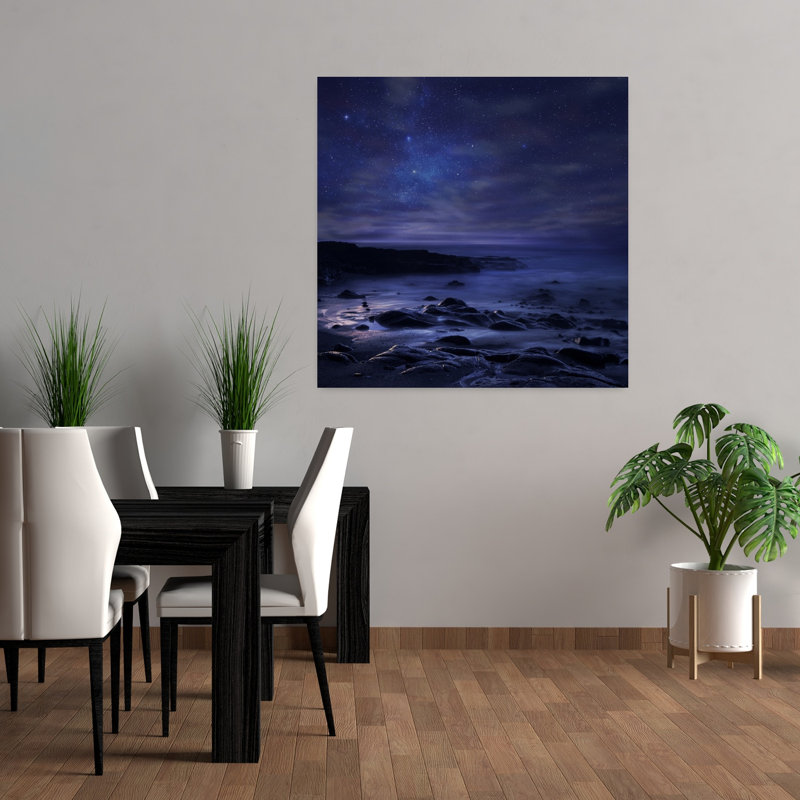 Art contemporain Art paisible et paisible, H 36 po x l 36 po