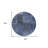 HomeRoots Round Machine Woven Area Rug