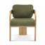 Chaise rembourrée avec pieds en bois-1397226038-1397226039