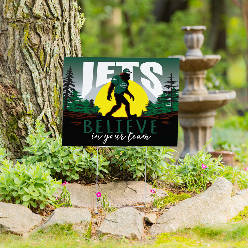 Enseigne de jardin New York Jets, Bigfoot