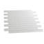 11.9"X 11.9" Polished Glass Brick Tile-61386127