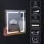 Armoire à pharmacie avec miroir et 3 tablettes réglables Ameesha W H 30 po-88116659