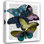 ArtDirect Fab Funky Gallery Wrapped Canvas Art Titled: Big Bold Butterflies 2