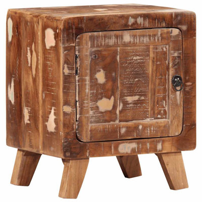 40cm W Solid Wood Bedside Table