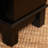 Black Rectangular Solid Wood Jewelry Armoires