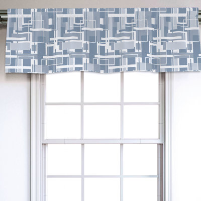 Sateen Ruffled Window Valance