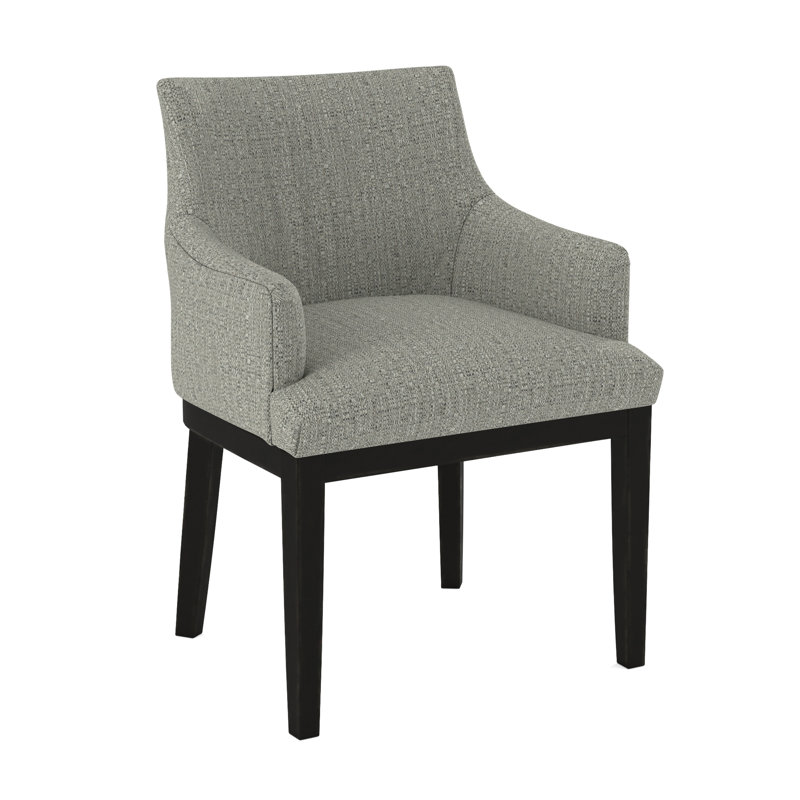 Upholstered Arm Chair, Espresso, 61689-88