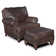 Carrado Leather Ottoman