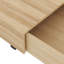 Table basse coulissante avec rangement dissimulé, plateau en bois extensible-142737349