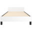 Structure de lit Singha, support de lattes, sans matelas, similicuir-297720170-297720168