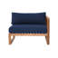 Venice Outdoor Teak One Arm Lounge Chair-1679295875