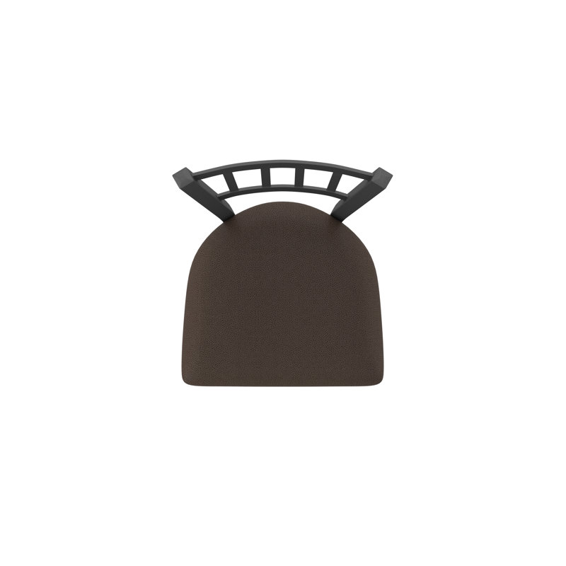 Tabouret pivotant 810 Contessa, Vinyle - café règne, Étain, Très grand (siège d'une hauteur de 36 po)