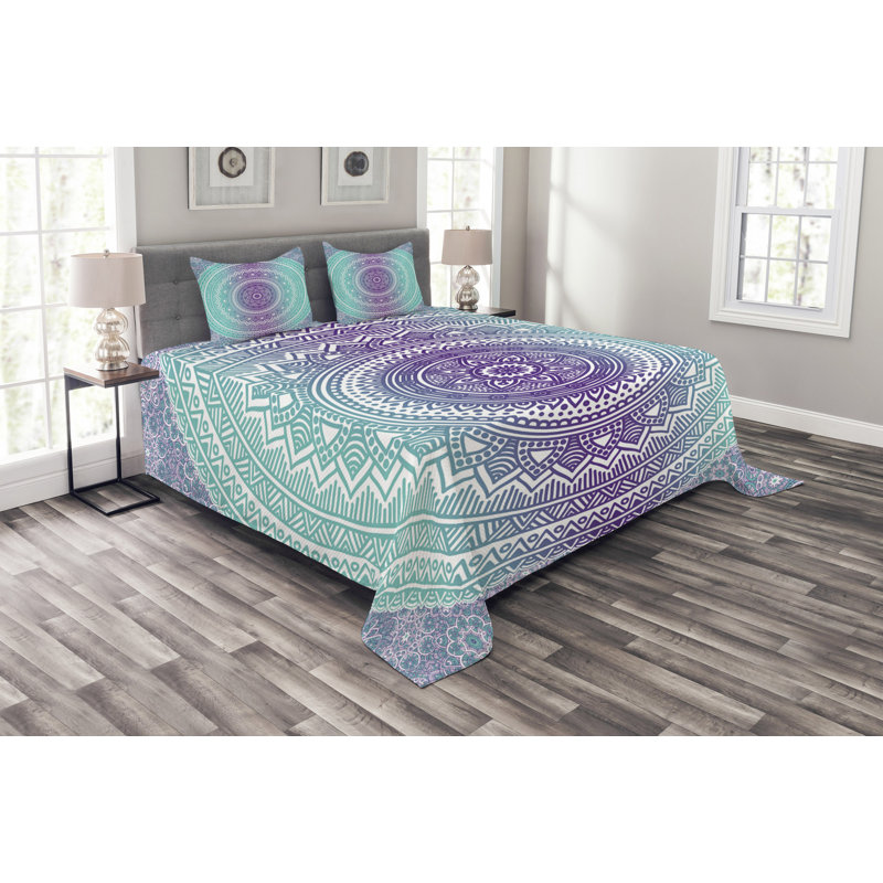 Bedspread Set with Shams, 220 x 264 cm