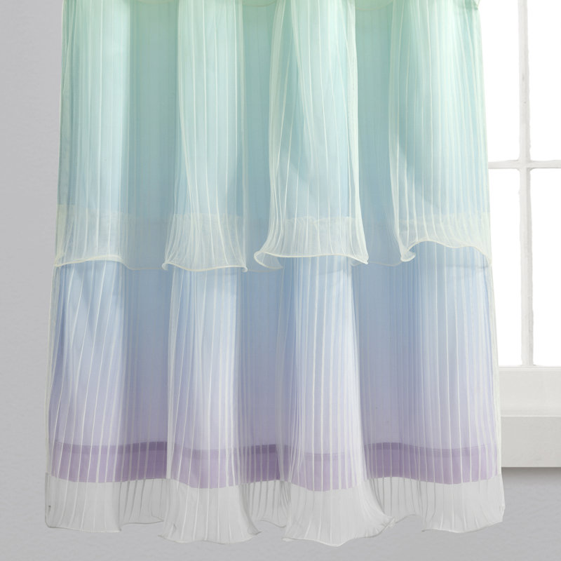 Polyester Room Darkening Curtain Pair, 36" W x 63" L
