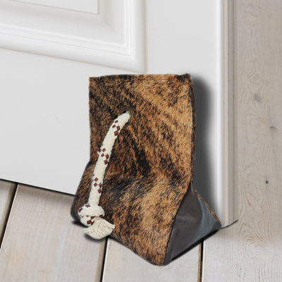 Cowhide Door Stopper