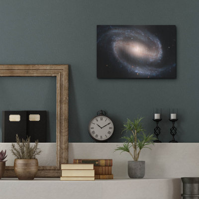 'Barred Spiral Galaxy Ngc 1300' by NASA's Hubble Space Telescope Metal Wall Art, 16" x 12"