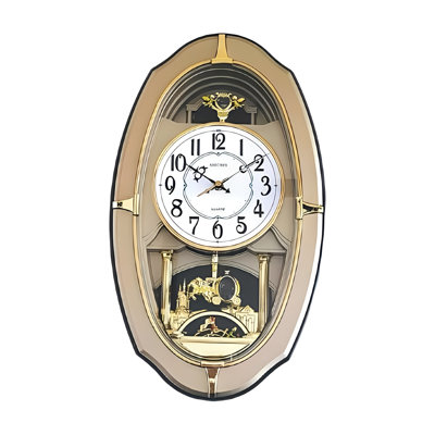 Steel Analogue Wall Clock