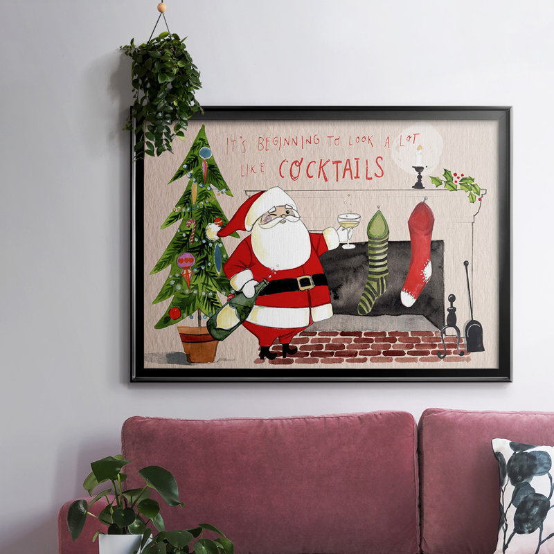 «Get Blitzensible Collection A», reproduction d'art sur toile, H 14 po x l 20 po x P 1,5 po, Noir