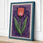 Ornamental Tulip Study Botanical - Wrapped Canvas-327871030-327871033