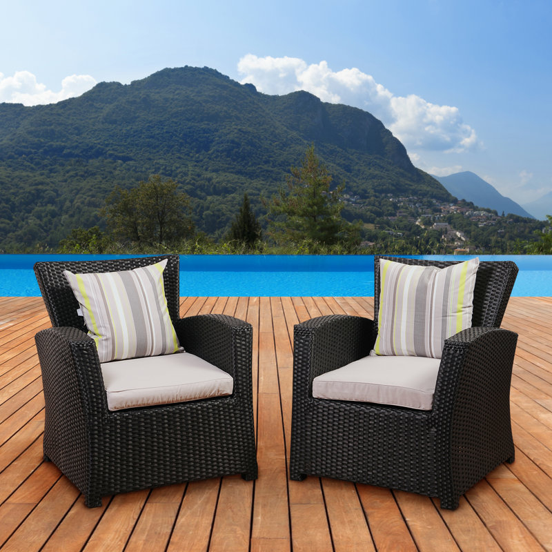 Alyisa Wicker Outdoor Lounge Chair