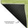 Premium Machine Washable Cerrito AMF507 Green Rug