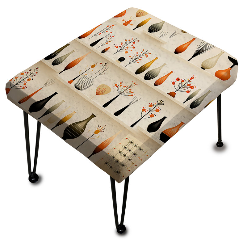 Repose-pieds danois Modern Sophistication II - Mid-Century