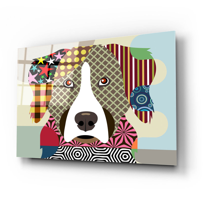 «Bernese Mountain Dog» par Lanre Adefioyue, H 16 po x l 24 po x P 0,2 po