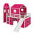 Twin Size Loft Bed With Slide And Tower-939436338