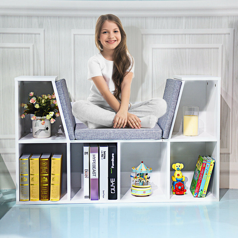 Atlantic 63cm H X 103cm W Kids Reading Nook, White