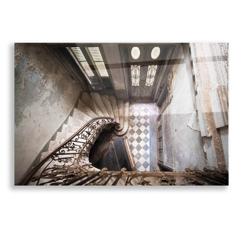 "Escalier supérieur" par Roman Robroek, H 12 po x l 16 po x P 0,13 po