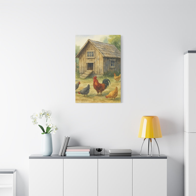 Aaroon Single Picture Frame Print on Canvas, 91.44 cm H x 60.96 cm W