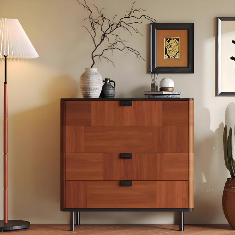 Buffet rétro et simple, H 39,37 po x l 39,37 po x P 15,75 po
