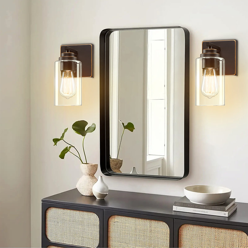 Berumen 2 - Light Dimmable Bath Sconce, Oil Rubbed Bronze