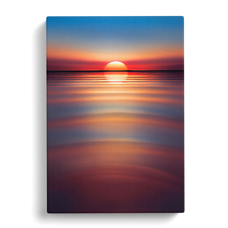 XC1022-1713X Cool Sunset - Wrapped Canvas Print, 76cm H x 50cm W x 3cm D
